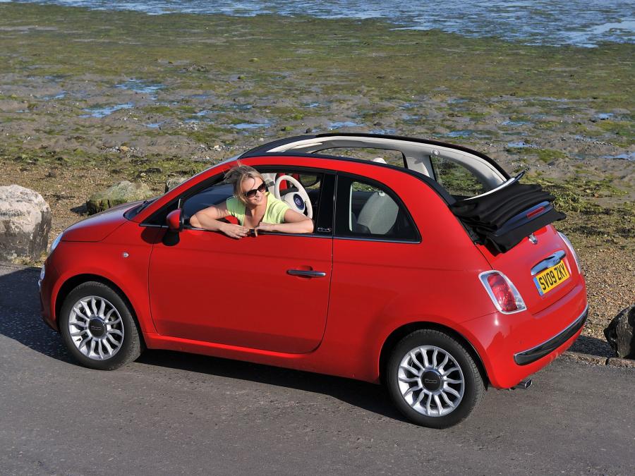  Fiat 500C 2009 года  (UK) (фото 9 из 16)